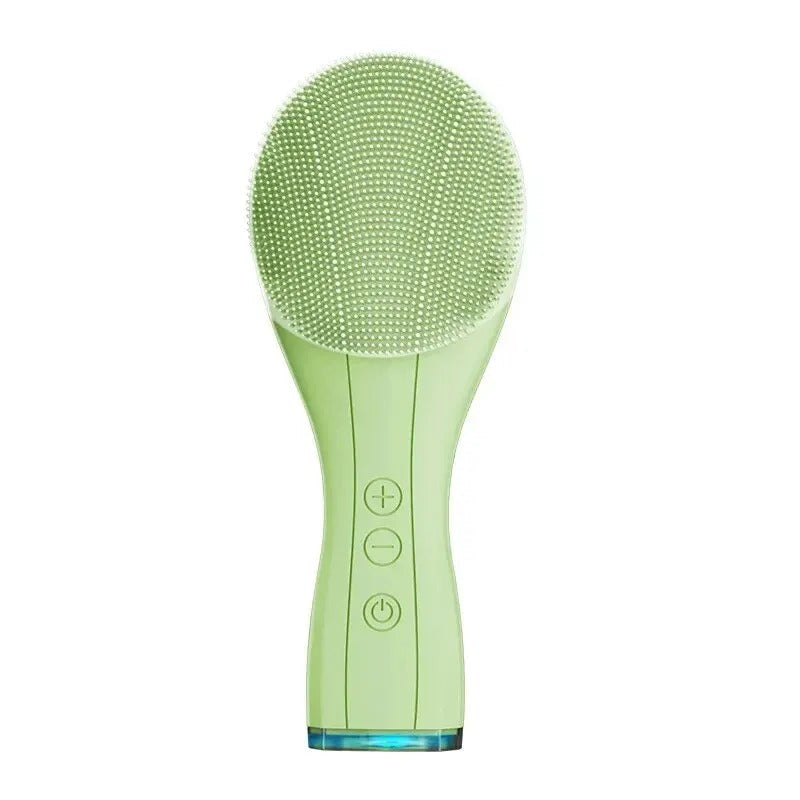 Electric Facial Cleansing Brush | Waterproof Silicone, Sonic Vibration Technology for Deep Pore Cleansing and All Skin Types