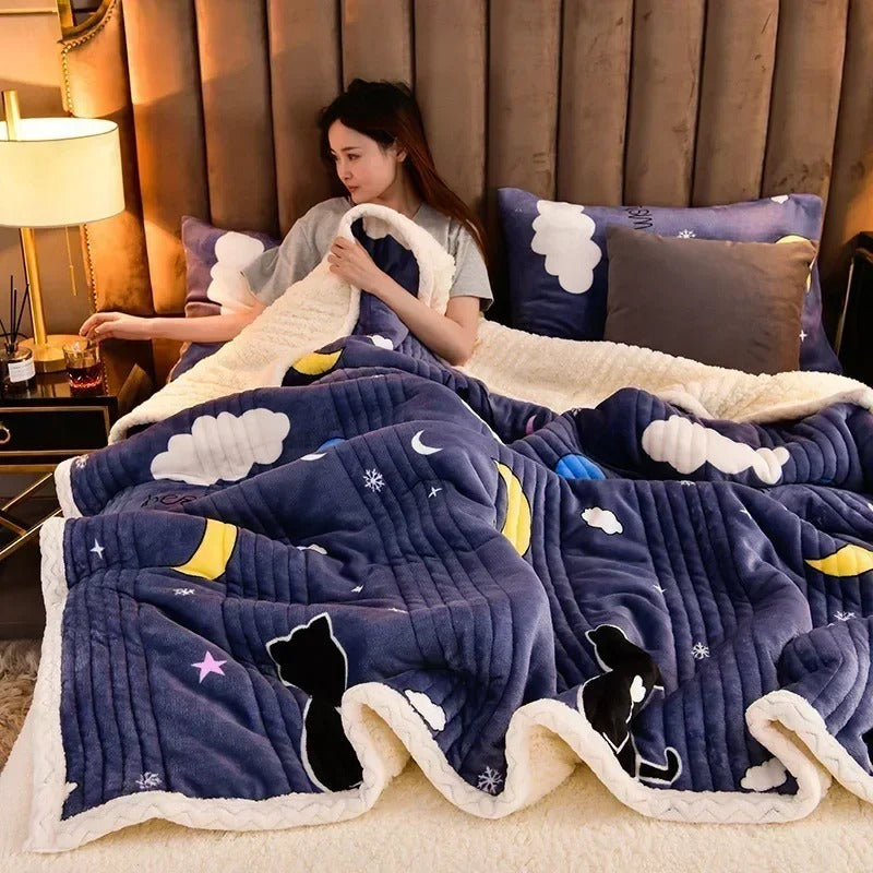 Soft winter blanket for ultimate comfort and warmth