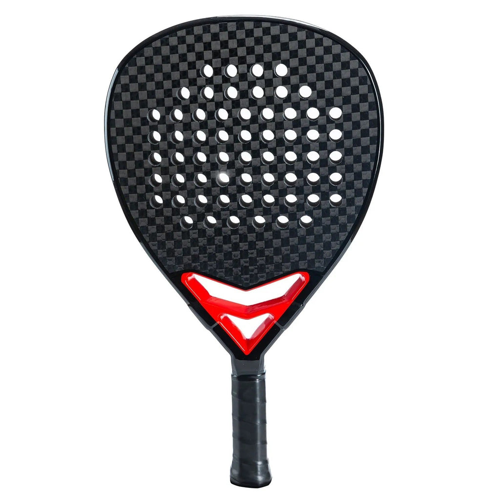 Carbon Fiber Padel Racket with EVA Soft Core - High-Performance Paddle for Training &amp; Match Play
