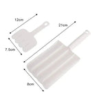 Practical dumpling and meatball maker made of plastic – For even portions