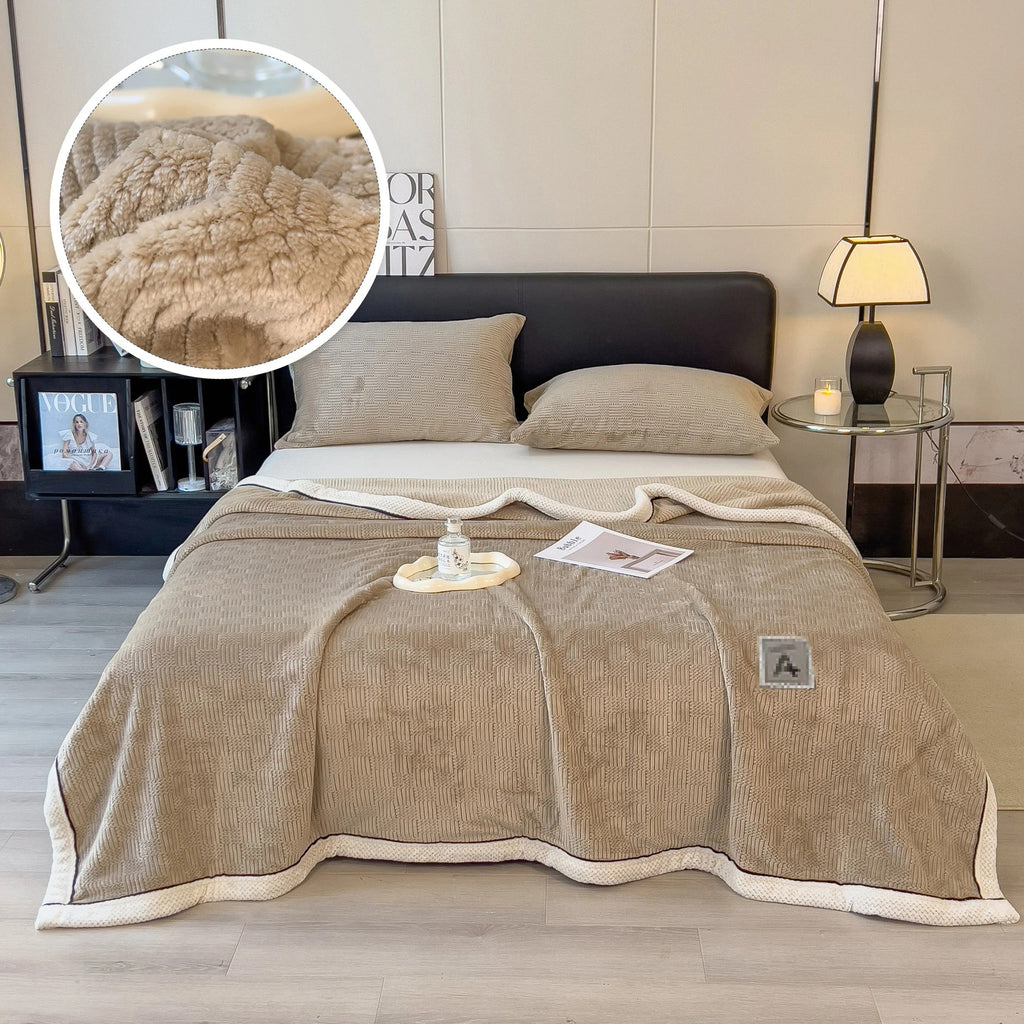 CoralFleece Luxury Blanket – Soft and Warm for your Living Room