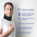 Neck support for peaceful sleep