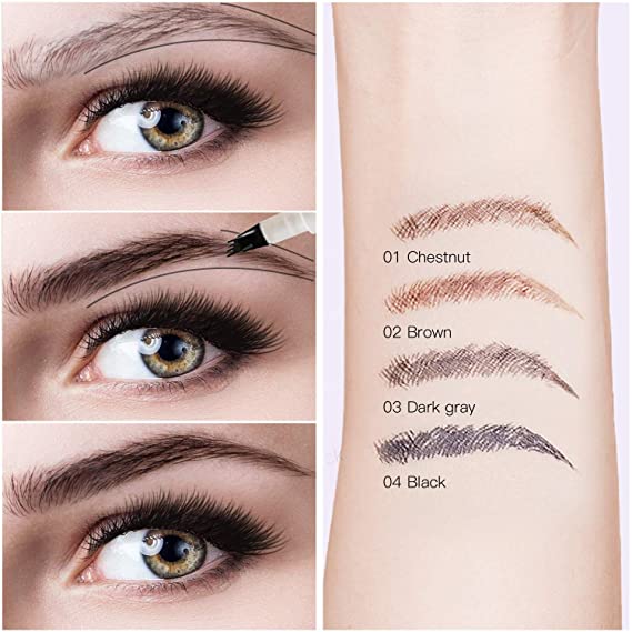 Precision Brow Pro - Waterproof Eyebrow Pencil with 4-Point Applicator