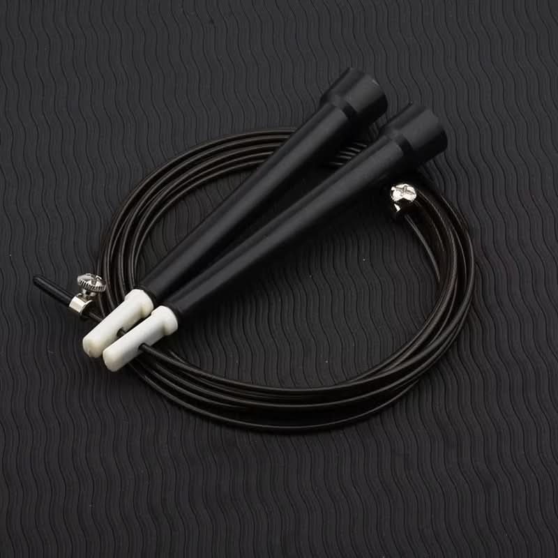 Professional skipping rope with adjustable length & ergonomic handles