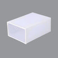 Stackable Shoe Storage Box, Transparent and Tool-Free Assembly