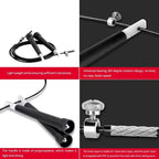 Professional skipping rope with adjustable length & ergonomic handles