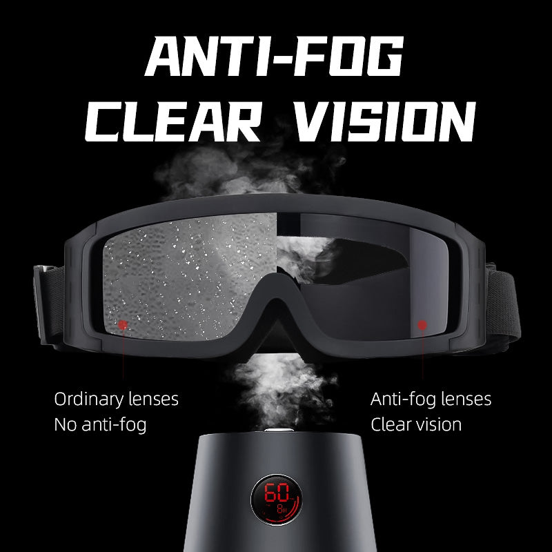 Mistview Safety Glasses Overlay – For Spectacle Wearers with Replaceable Lenses