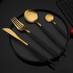 Luxury kitchen set with a subtle glow
