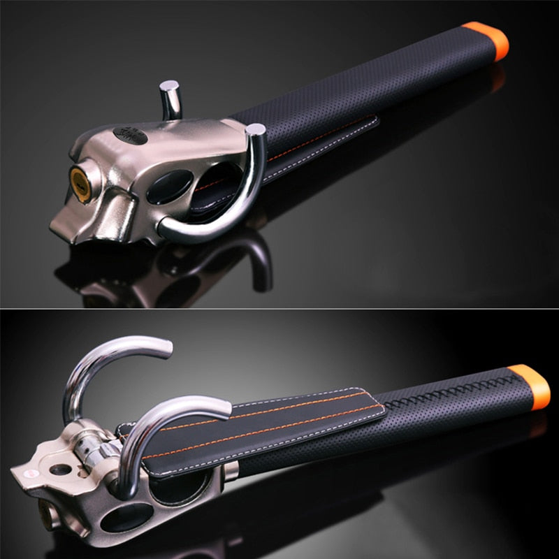 Foldable Steering Wheel Anti-theft Bar with Alarm Function – The Powerful Car Security Device