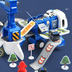 SkyExplorer Airplane Playset – 20-piece Roleplay & Building Set for Children