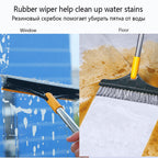 LuxiClean Double-Action Floor Scrub Brush | Effortless cleaning and sweeping for a sparkling finish