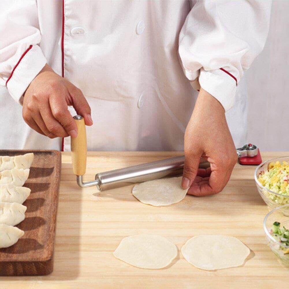 Stainless Steel Easy Dough Roller Pin