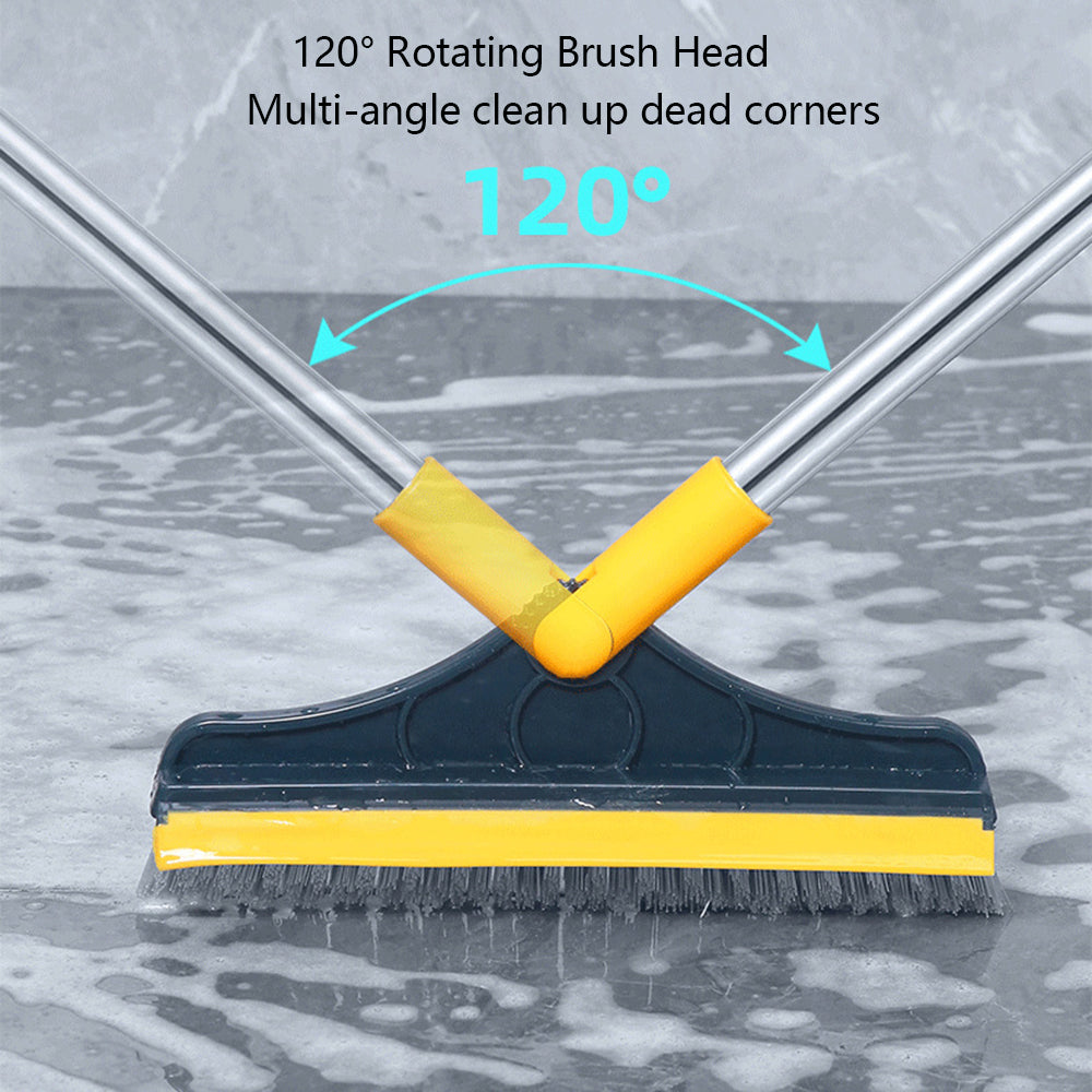 LuxiClean Double-Action Floor Scrub Brush | Effortless cleaning and sweeping for a sparkling finish