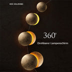 SolGlow Solar Eclipse LED Wall Light | Modern Mood Light | Elegant Wall Lamp for Living Room & Bedroom