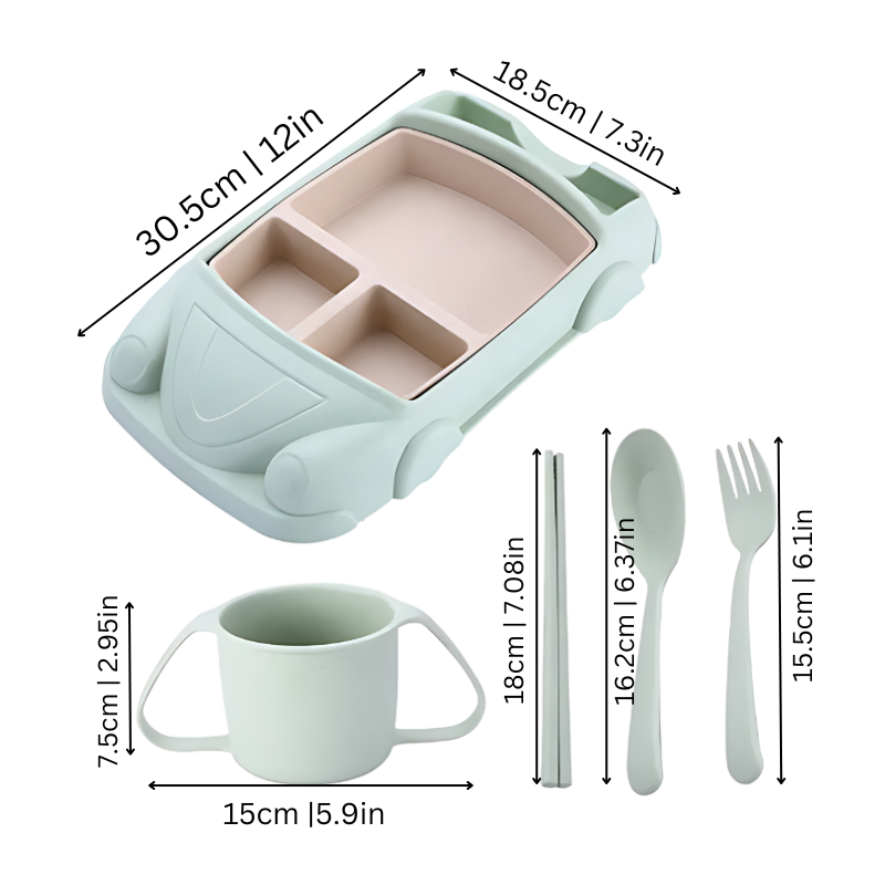 Children's cutlery set and tableware