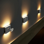 Wireless LED Night Lights with Motion Sensor | USB Rechargeable | Soft Warm Light