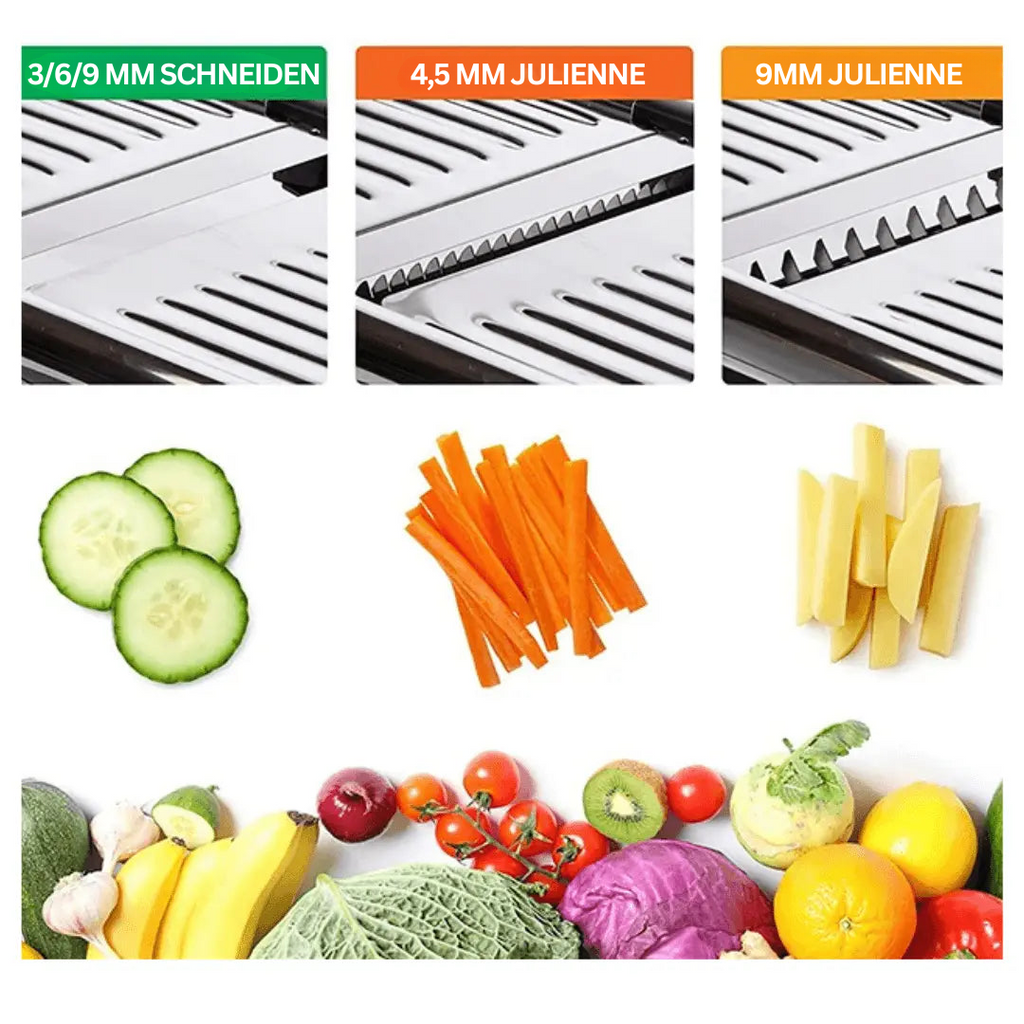ProLine Sharp Cutter – Adjustable Mandoline Slicer for Vegetables and Fruit