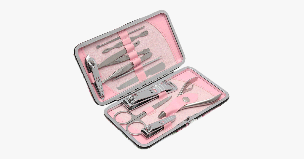 12-piece Stainless Steel Professional Manicure Set