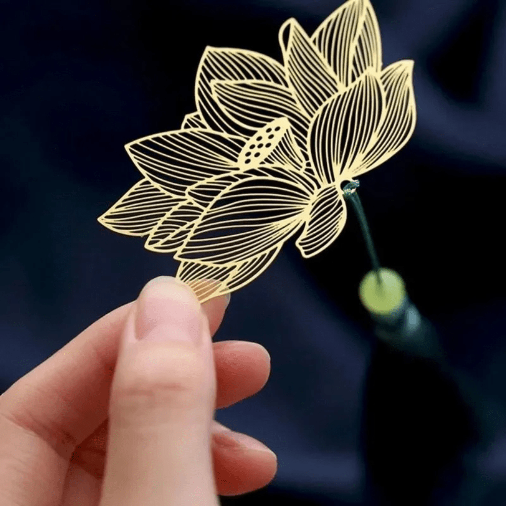 Metal bookmark | Flower