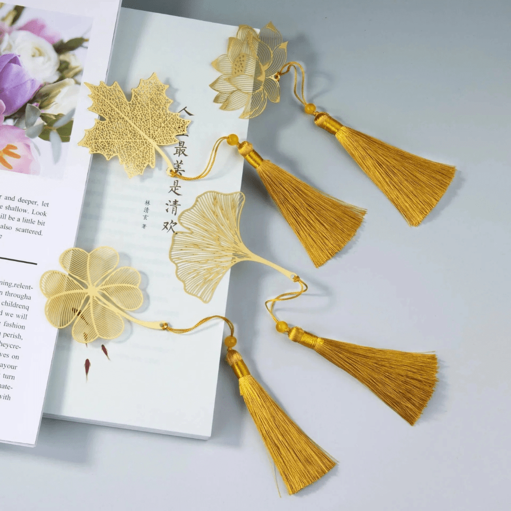 Metal bookmark | Flower
