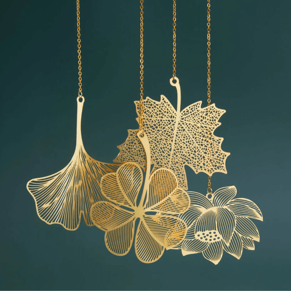 Metal bookmark | Flower