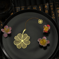 Metal bookmark | Flower