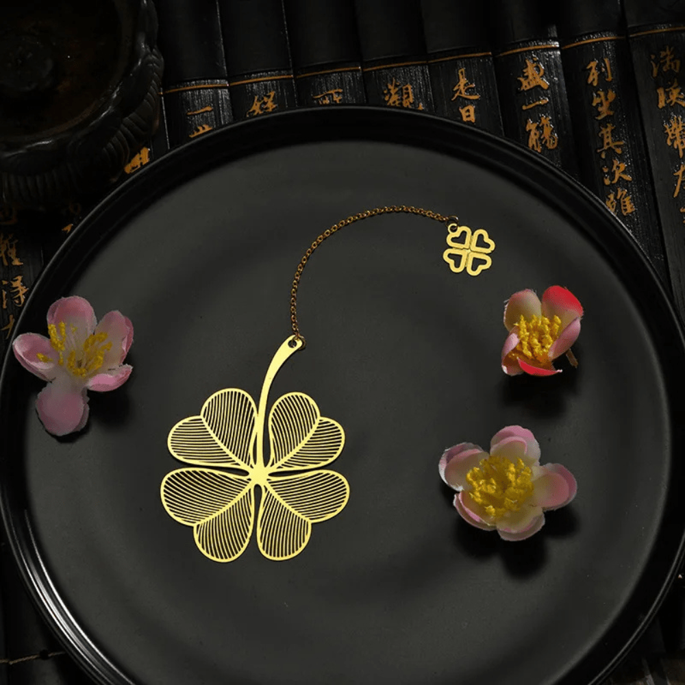 Metal bookmark | Flower