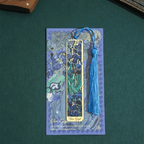 Metal Bookmark | Floral Painting