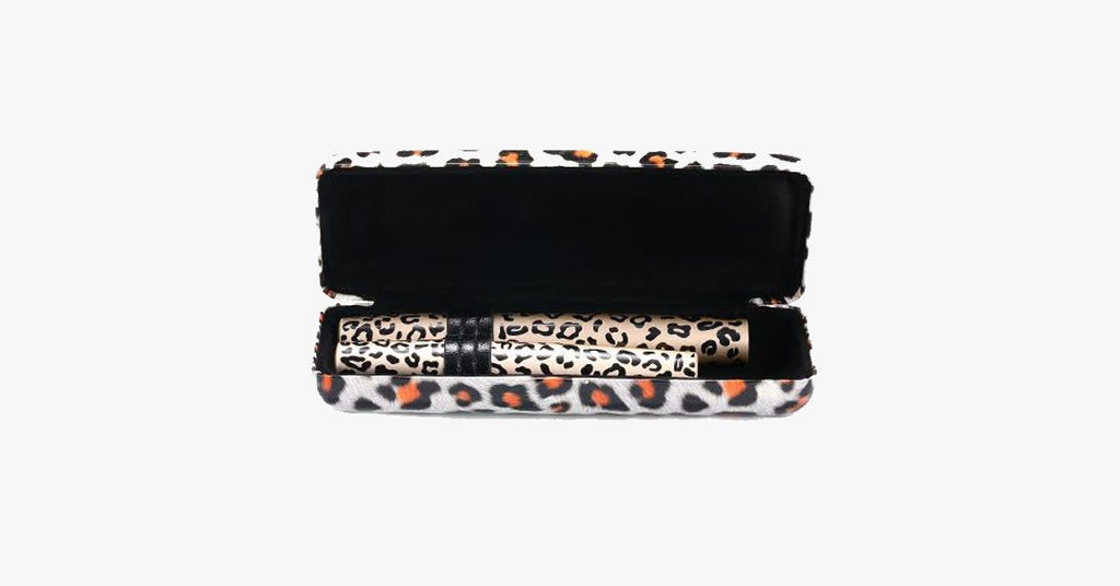 3D Transplant gel & mascara in leopard pattern bottle - Made from natural fibers - Waterproof & easy to use