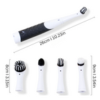 Sonic Cleaning Brush | Versatile, Dual Scrubbing Modes & Effortless Grime Removal for Homeowners