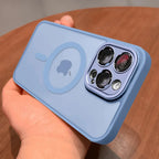 Matte Armour Magnetic Case with Shock Protection & Magsafe Support – 1+1 FREE