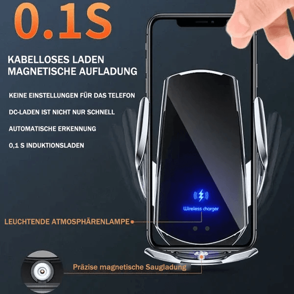 QuickCharge Holder - Self-Closing Charging Holder for Fast Charging