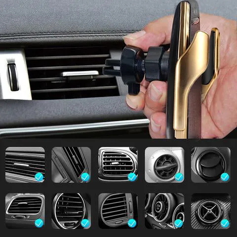 QuickCharge Holder - Self-Closing Charging Holder for Fast Charging