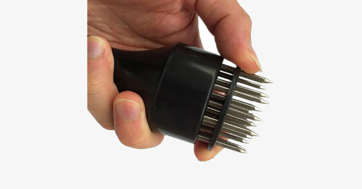 Stainless Steel Meat Tenderizer - For the best cooking experience!