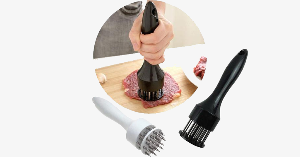 Stainless Steel Meat Tenderizer - For the best cooking experience!