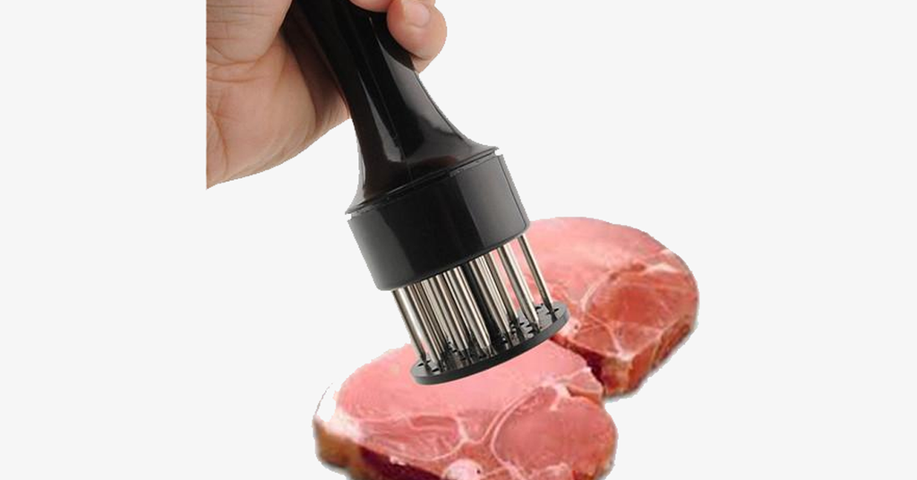 Stainless Steel Meat Tenderizer - For the best cooking experience!