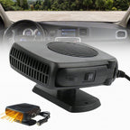 TurboHeat | 12V Car Heater – 150W/300W Ceramic Fan Heater, Portable Car Defroster & Warmer