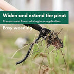 Ergonomic Weeding Tool | High-Strength Steel Claws for Effortless Weed Removal in Gardens