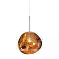 Melt Pendant Light Fixture - Modern Glass Hanging Lamp for Kitchen Island & Dining Room