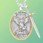 Men Necklaces Archangel St. Michael