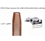 Men's Belt with Automatic Buckle - Eleganzio