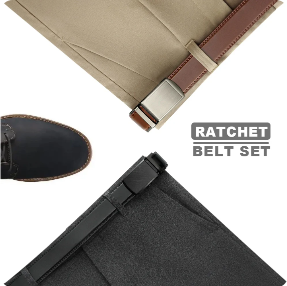 Men's Belt with Automatic Buckle - Eleganzio