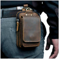 Men's High-Quality Leather Waist Bag - Guardian Leather