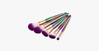 5-piece Rainbow Mermaid Brush Set