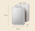 Pure Titanium Double-Sided Cutting Board - Antibacterial, Mold-Proof, Food-Grade Kitchen Essential
