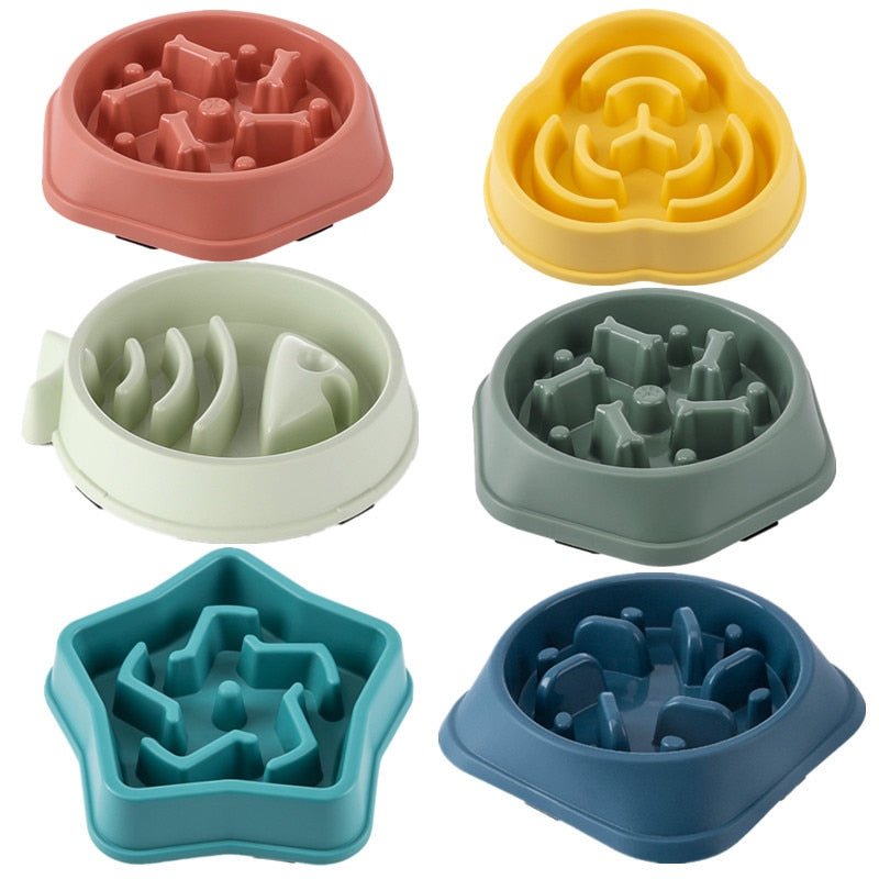NIBBLEMATE – Anti-Gulp Bowl for Healthy Eating in Dogs & Cats