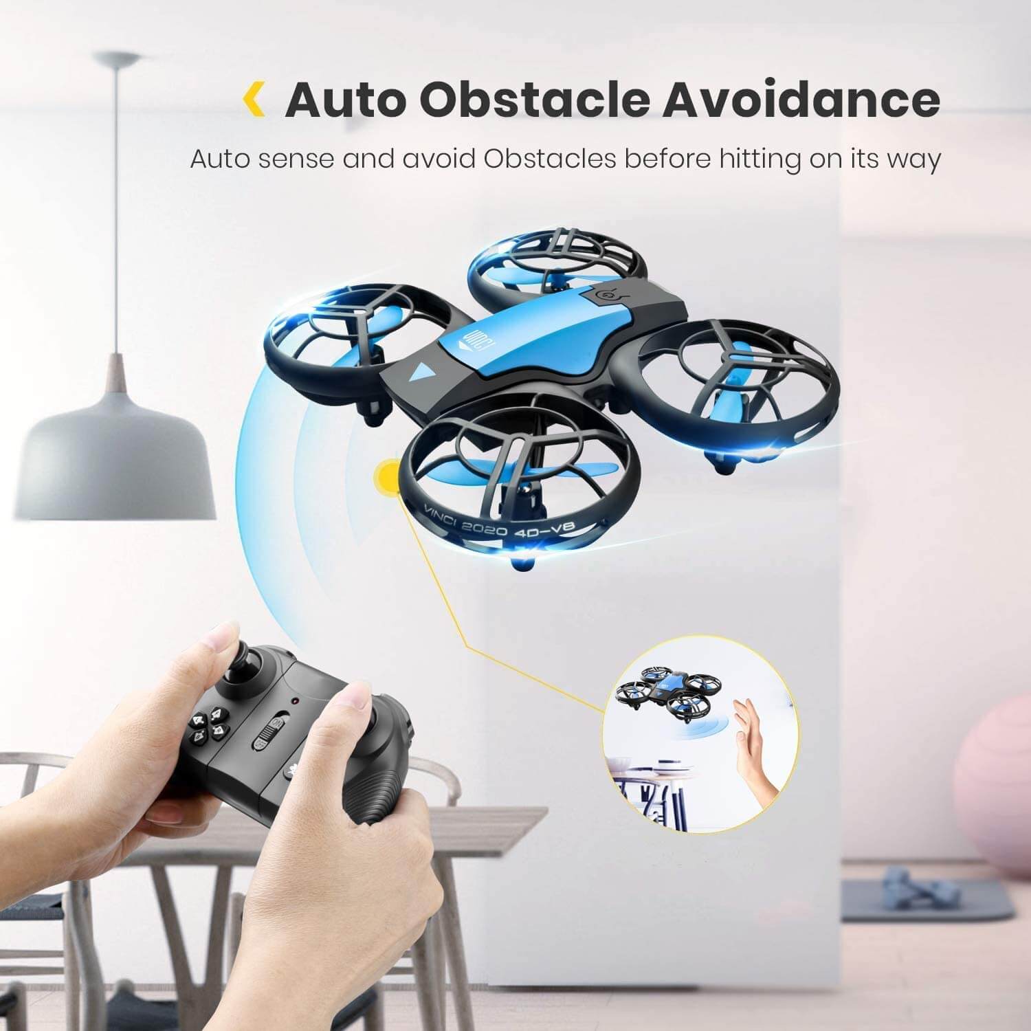 Camera for Beginners | Flying RC Quadcopter with Gesture and Mobile Control