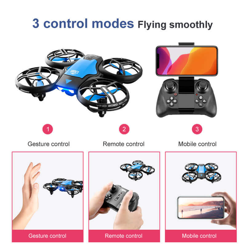 Camera for Beginners | Flying RC Quadcopter with Gesture and Mobile Control