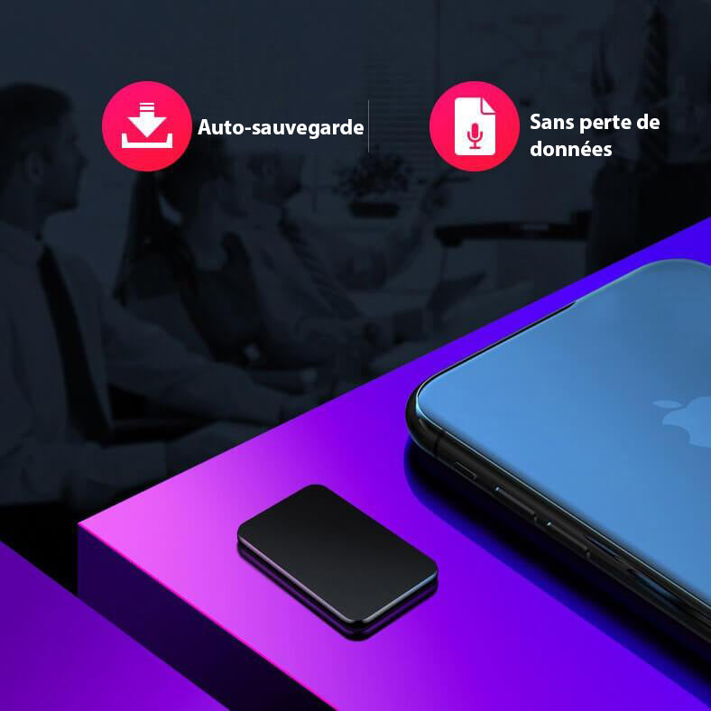 UltraThin Mini Audio Recorder – Discreet Portable Recording with Long Battery Life