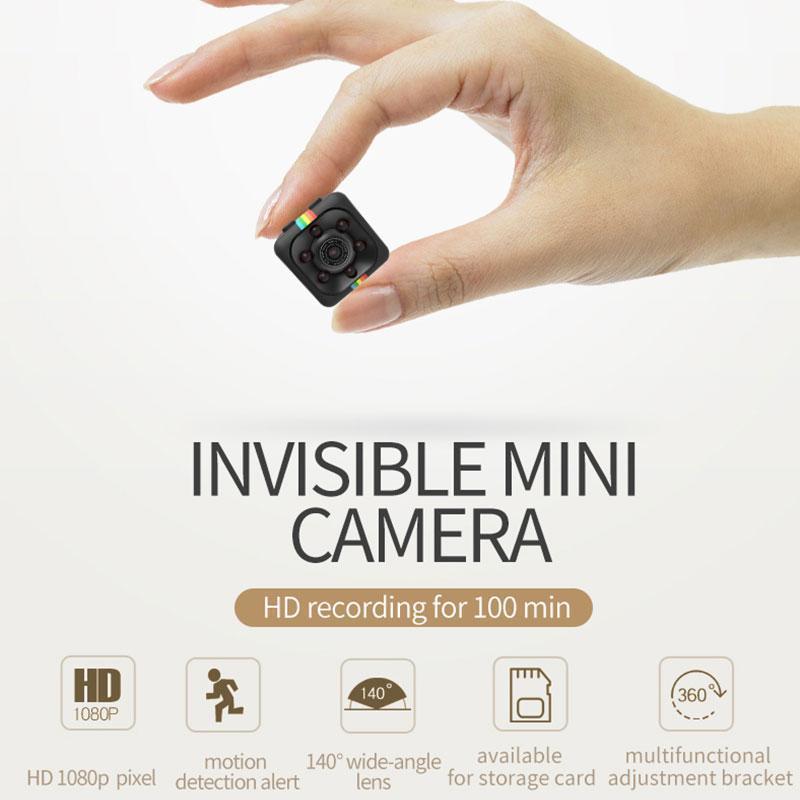 Mini HD Action Camera, 1080p with Night Vision and Motion Sensor